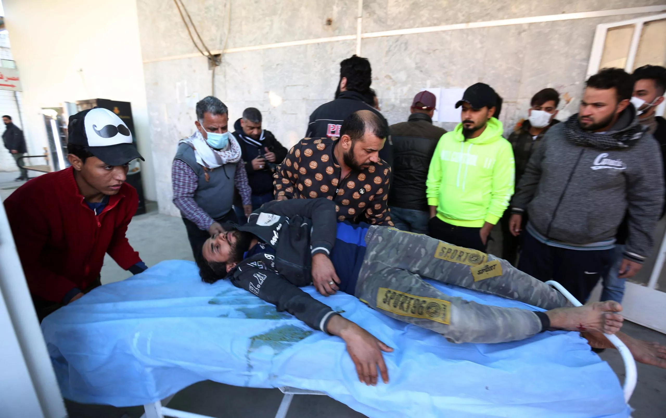 Twin bombing in Baghdad