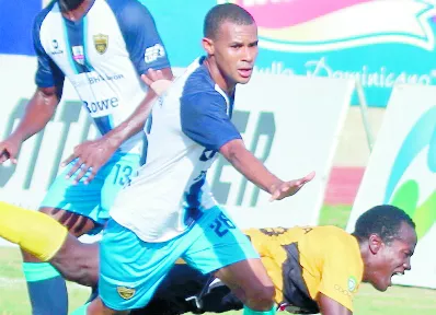 Accion del encuentro entre el MOCA FC y el Pantoja