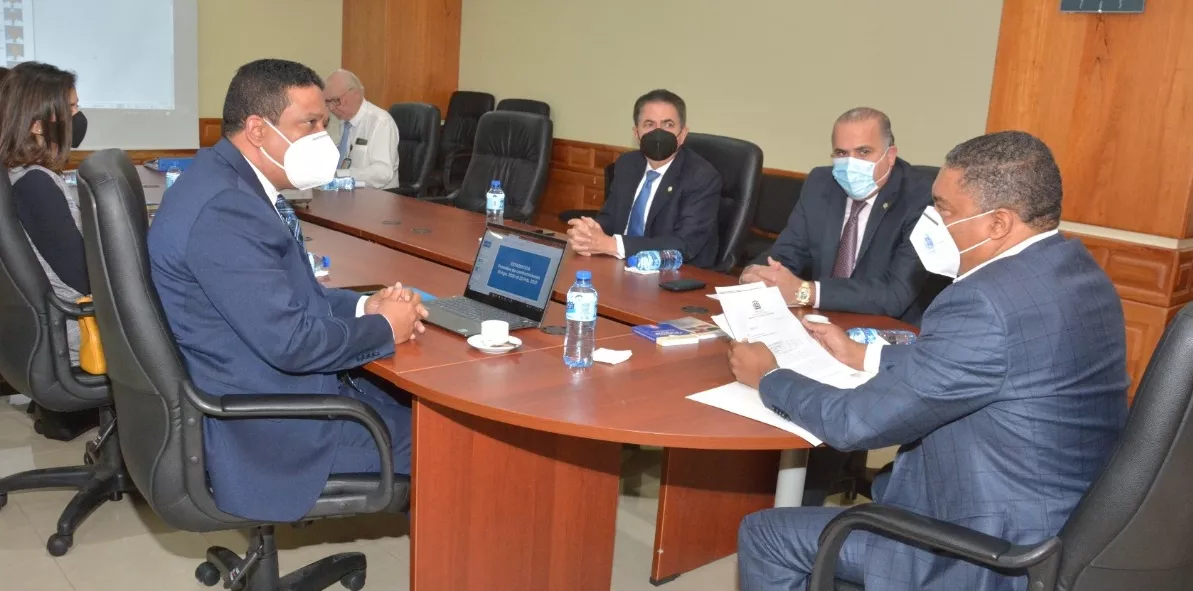 Carlos Pimentel y el senador Yván Lorenzo