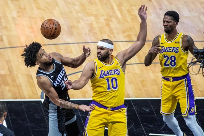 Lakers Kings Basketball