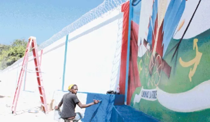 Muro-Haití-frontera