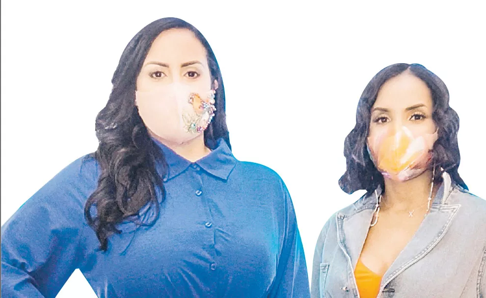 Julissa Núñez y Arleny Lantigua.
