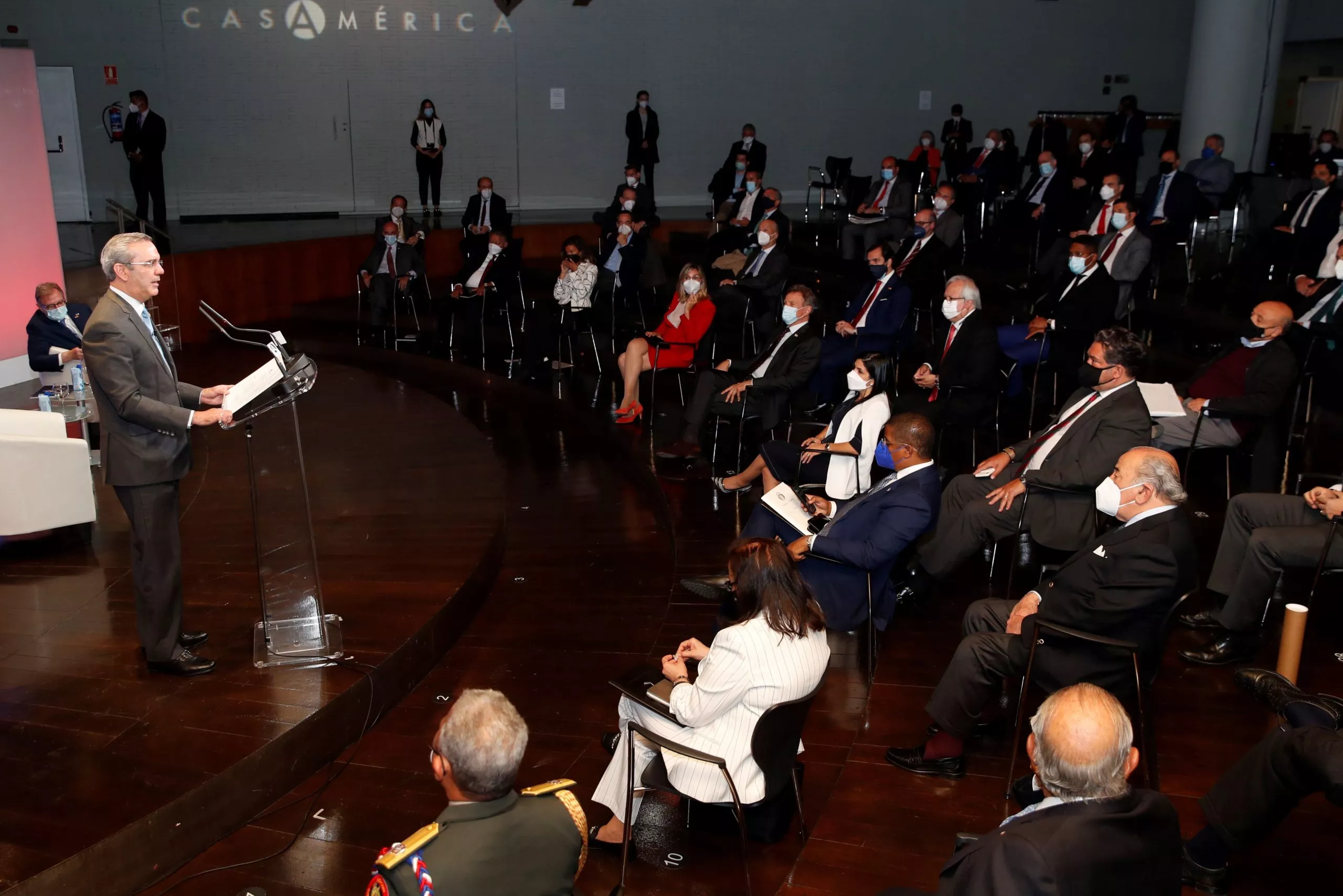 Encuentro empresarial con el presidente de República Dominicana