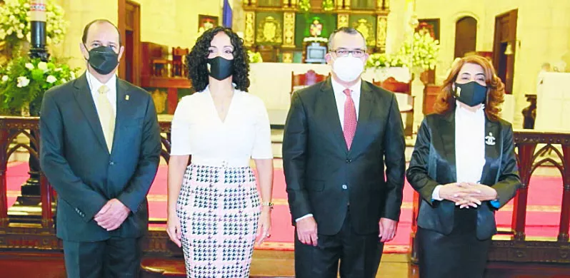 Rafael Vallejo Santelises, Patricia Lorenzo, Román Jáquez Liranzo   y Dolores Fernández.