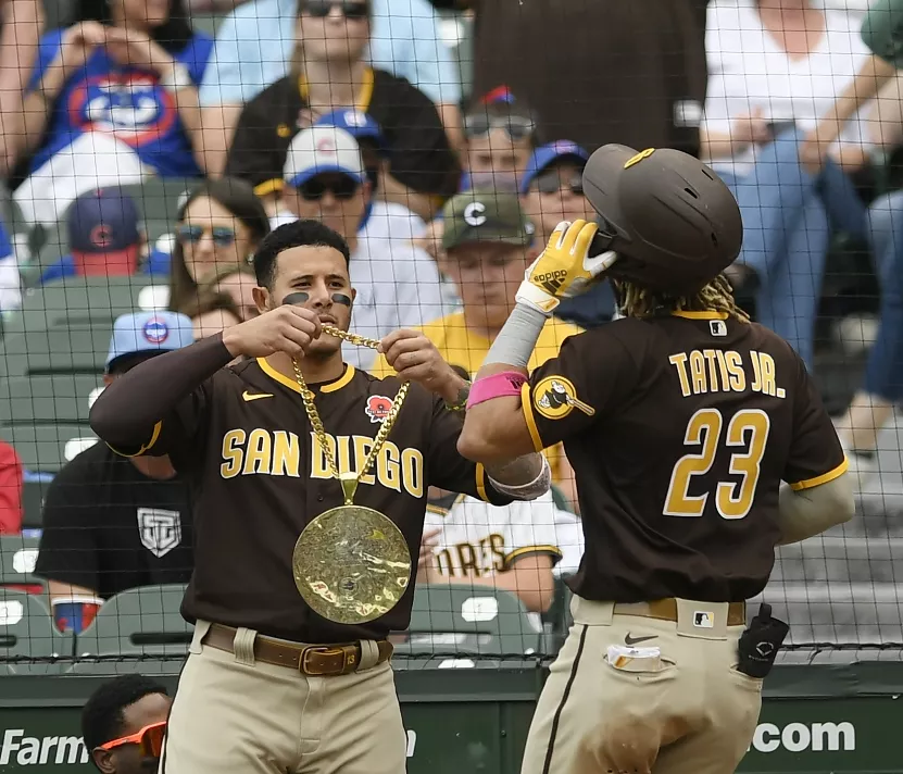 Padres Cubs Baseball