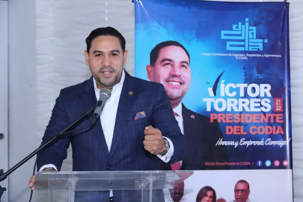 1- Victor Torres, candidato a la presidencia del Codia