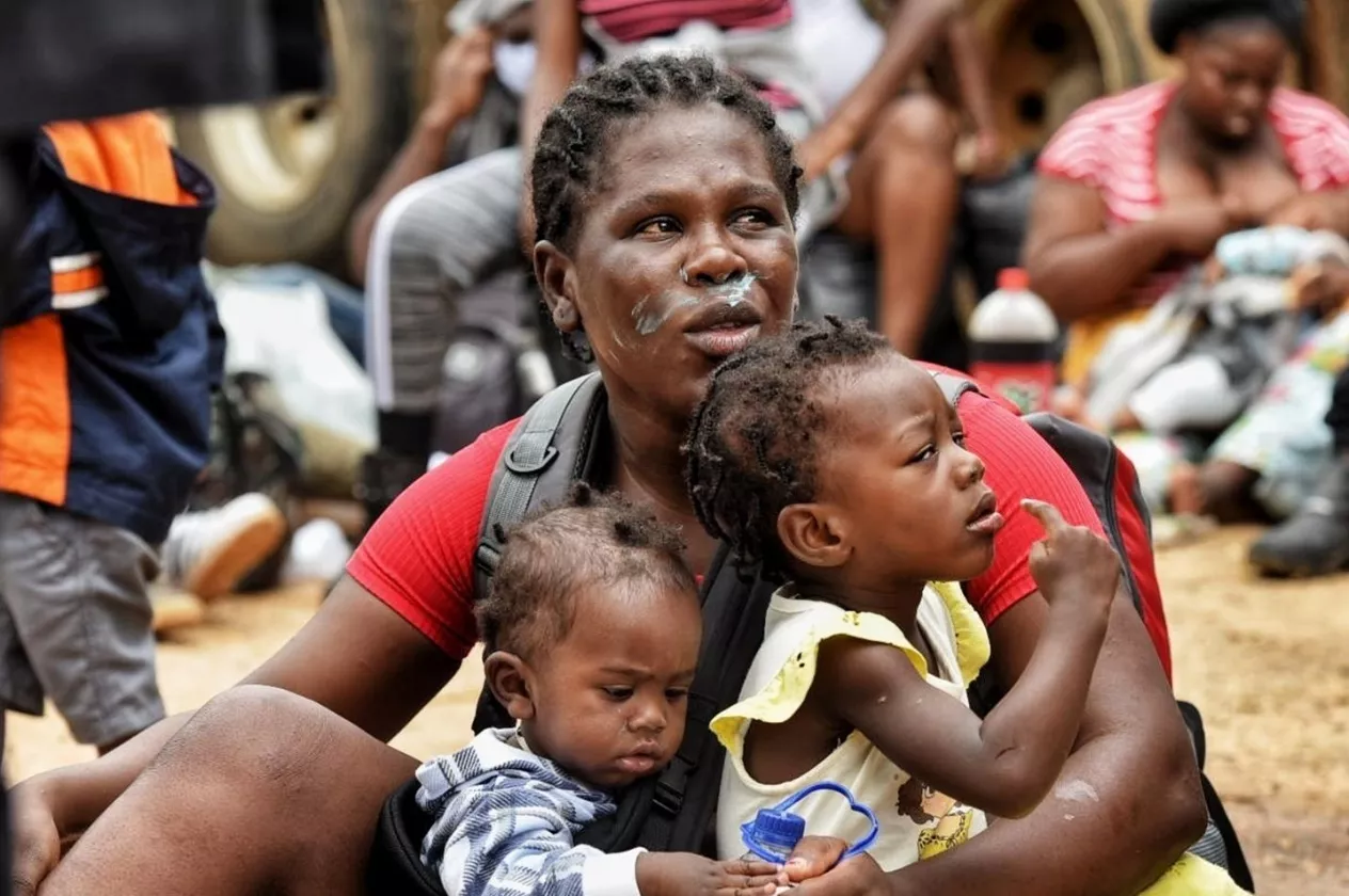 Mujeres haitianas,