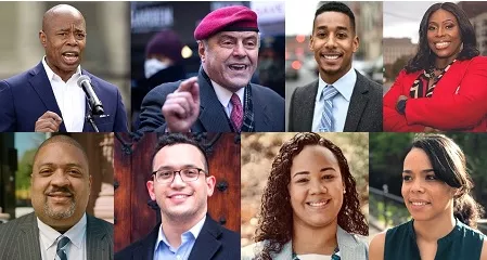 Adams y Sliwa encabezan primarias demócratas y republicanas NYC