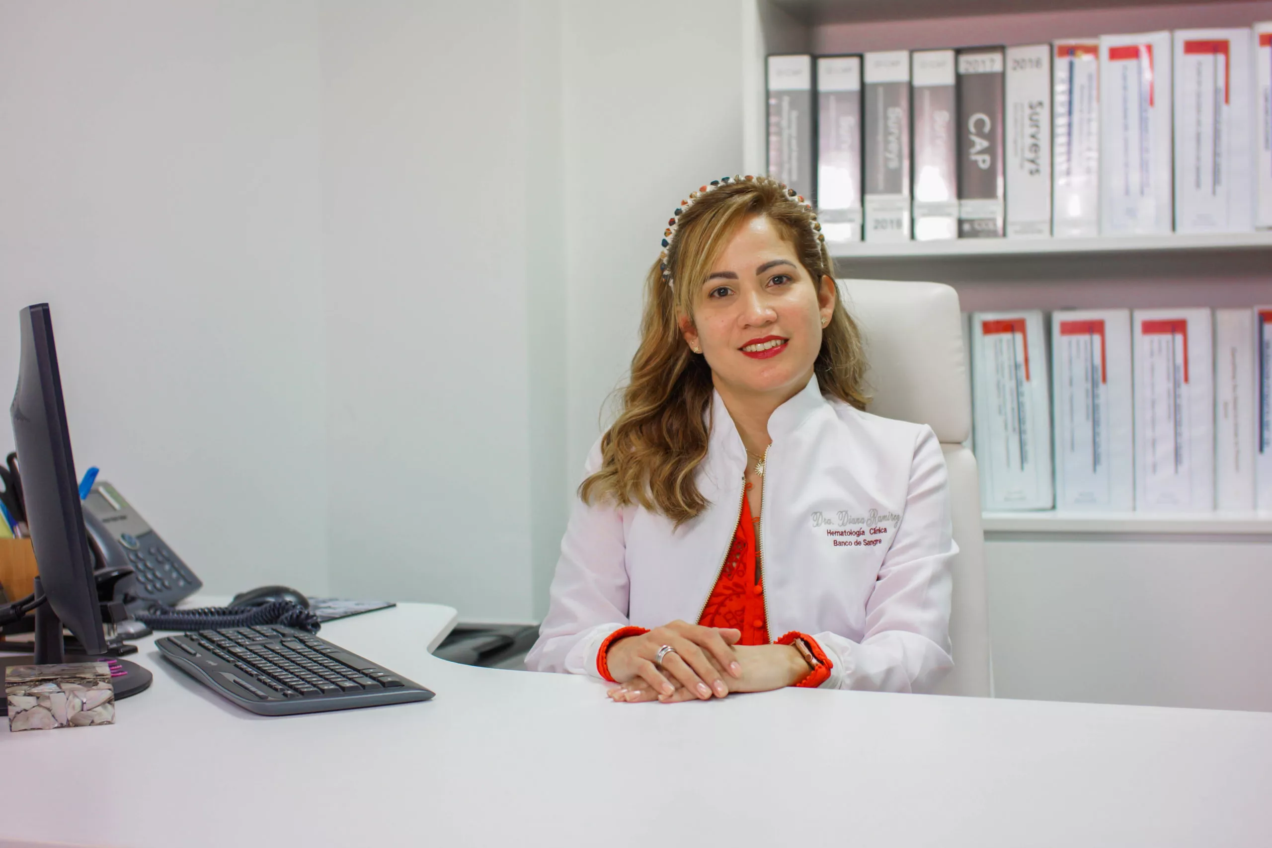 Foto 2, Diana Ramírez, directora médica de Referencia Banco de Sangre.