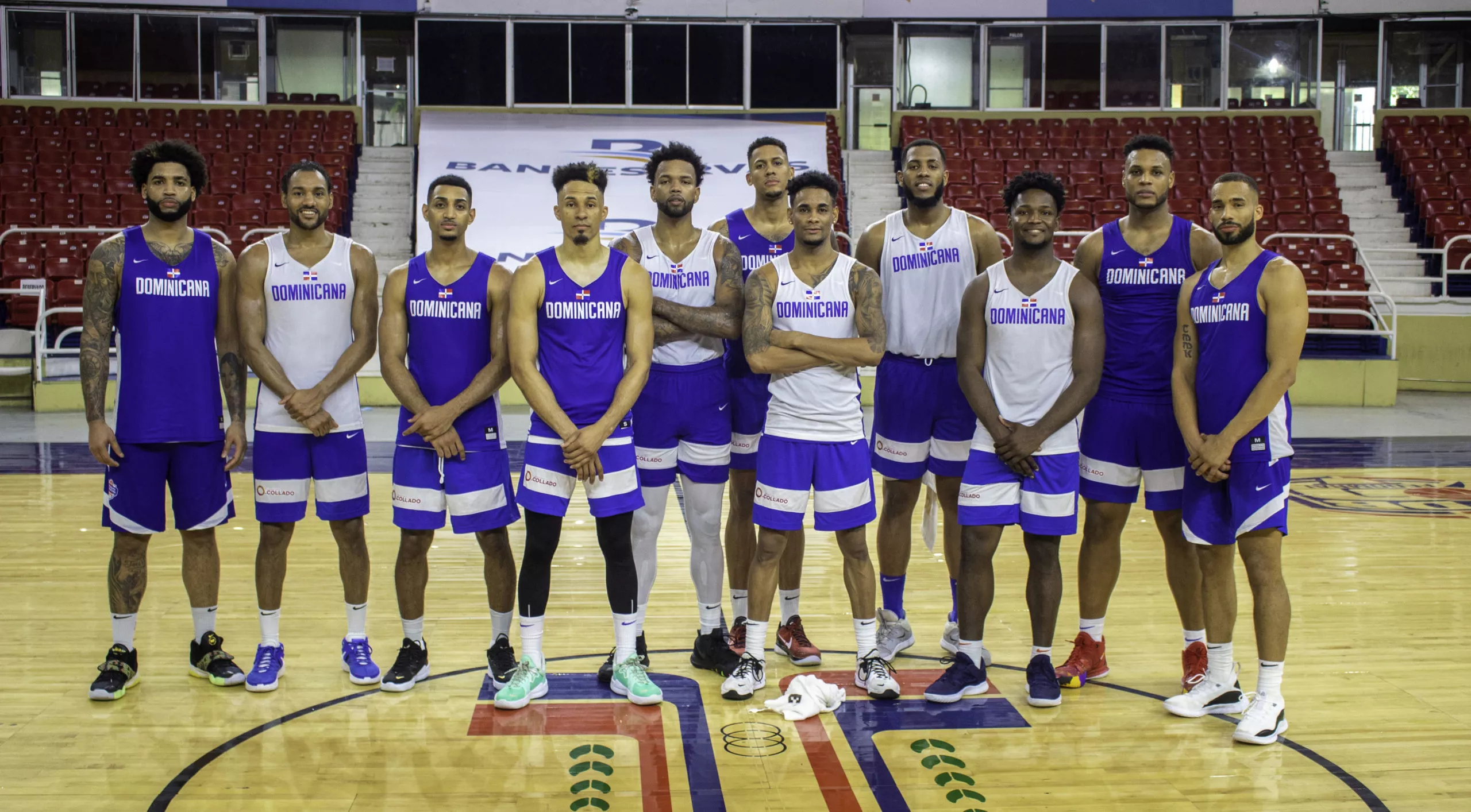 Los integrantes del plantel dominicano que competirá en el Repechaje Olímpico de Serbia