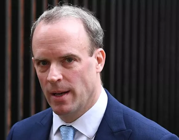 Dominic Raab, ministro de Relaciones Exteriores de Reino Unido.