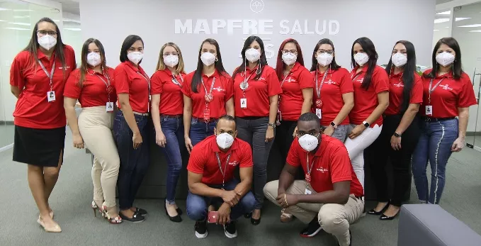 Los colaboradores de MAPFRE Salud ARS 2.