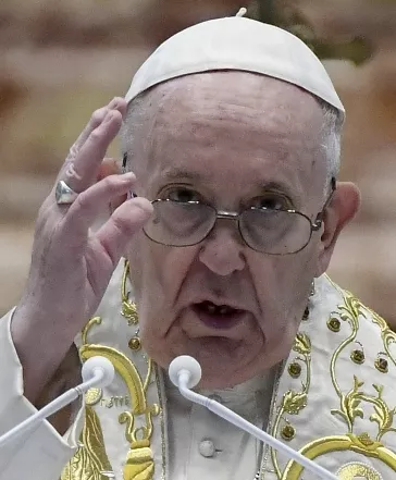 Pope Francis celebrates Easter Sunday mass