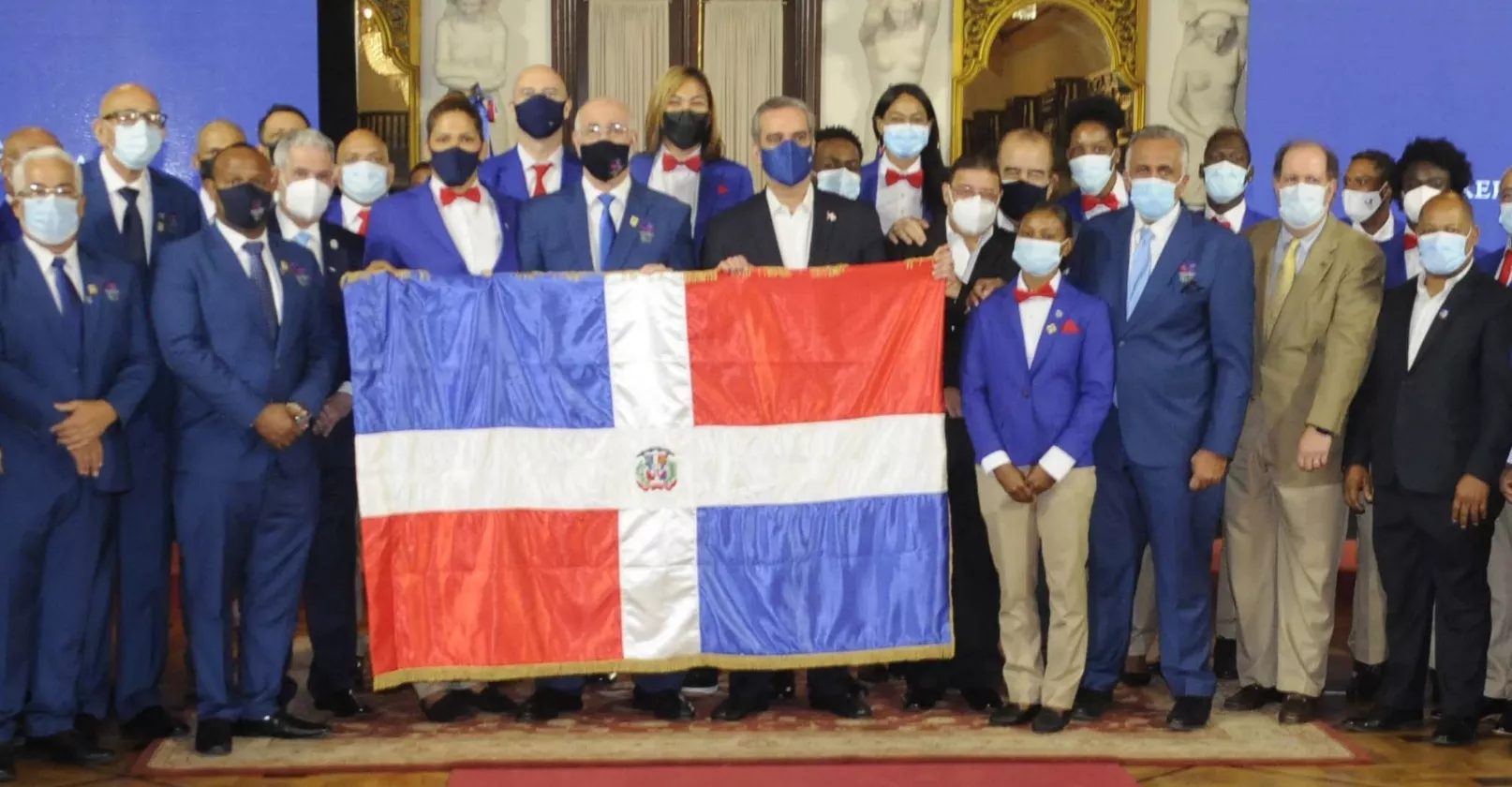 Entrga de la Bandera de la República Dominicana/HOY/CARLOS ALONZO/6/6/2021