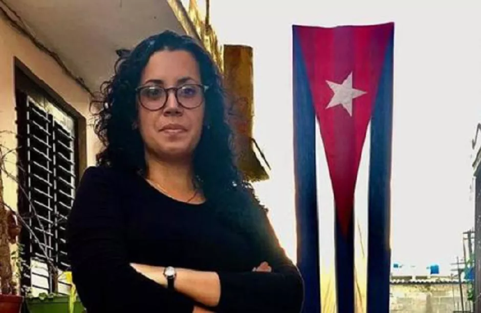 Camila Acosta, fue detenida por informar de las protestas en Cuba