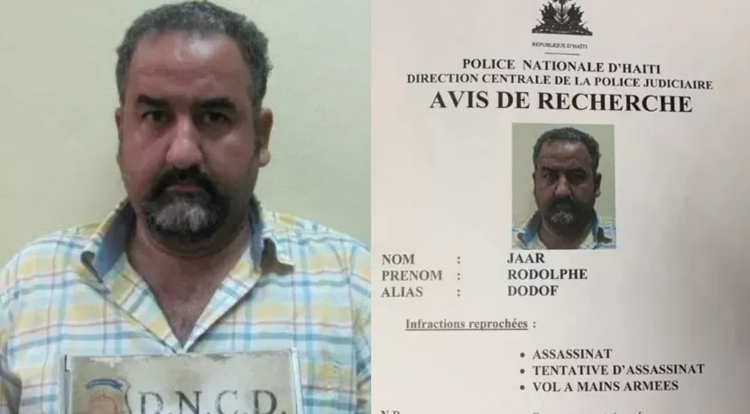 El empresario haitiano Rodolph Jaar tras su detención en Haití en 2013.