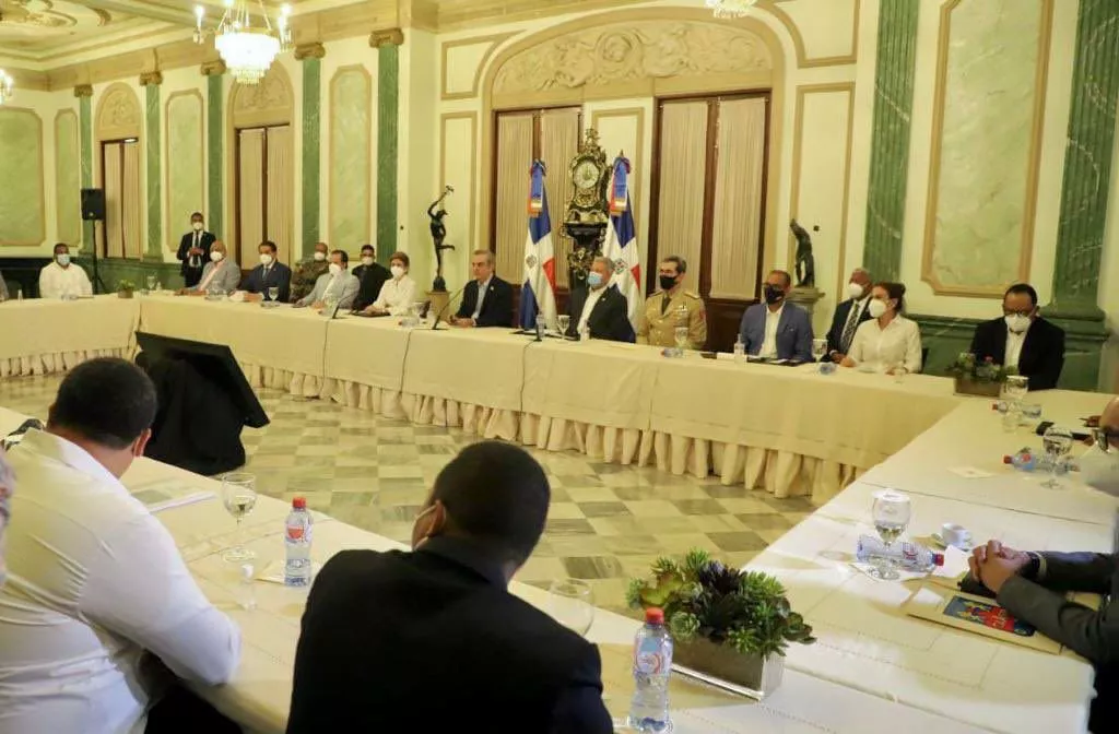 El presidente Abinader encabezó la reunión