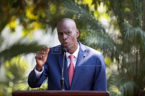 El presidente Jovenel Moise.