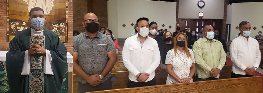 Asistencia masiva en NY a misa madre ex presidente Fernández