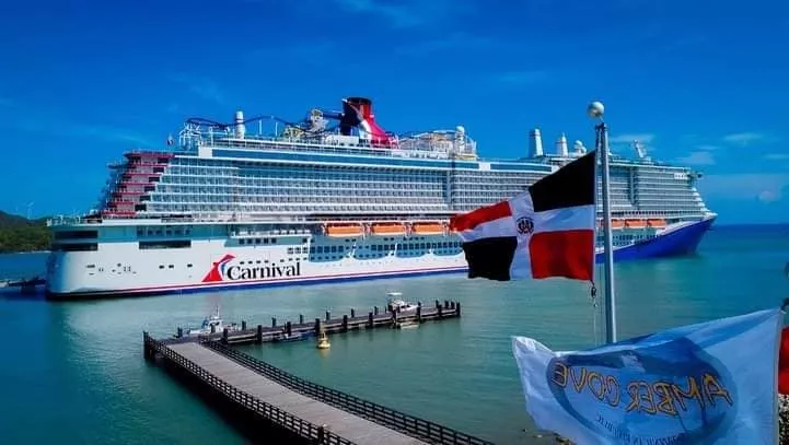 PUERTO PLATA RECIBIÓ CRUCERO MARDI GRAS CON 5,891 PERSONAS A BORDO EN VIAJE INAUGURAL DE 7 DÍAS POR EL ATLÁNTICO CARIBEÑO