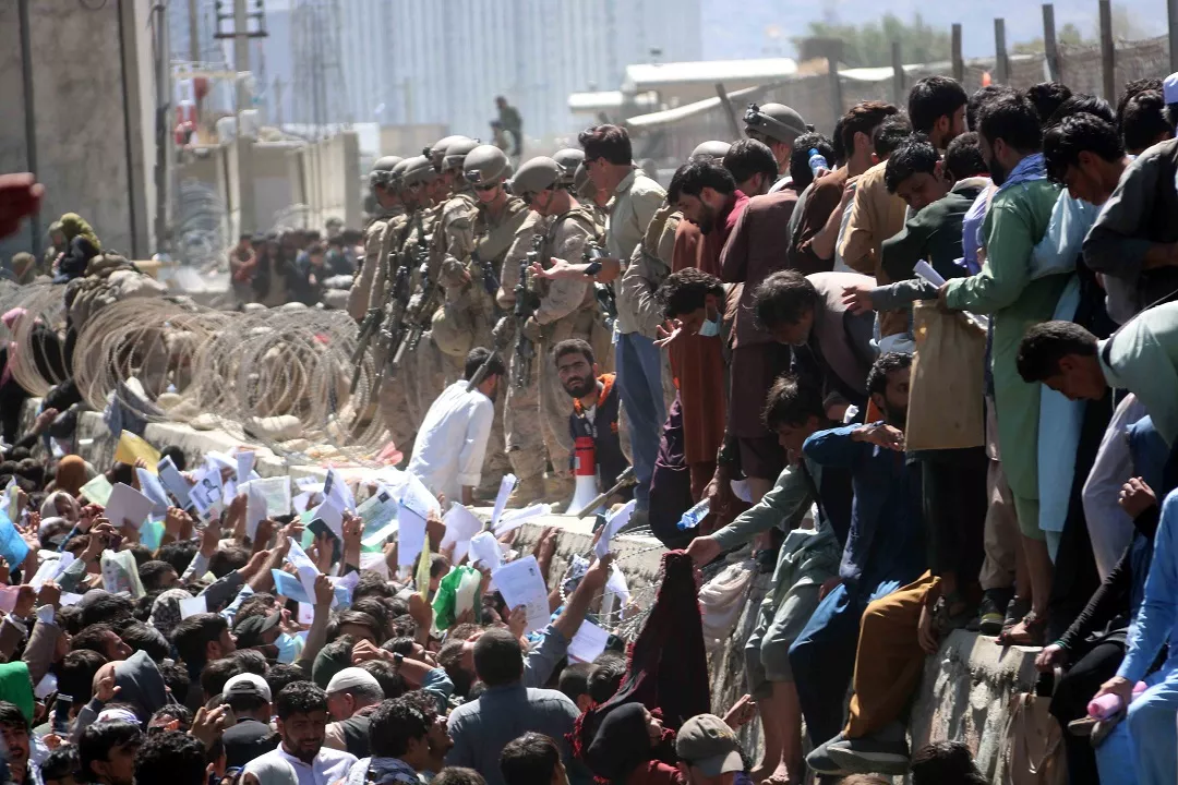 Situación en el aeropuerto de Kabul