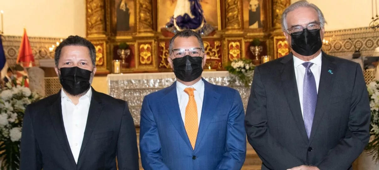 Eduardo Cruz, Alberto Cruz y Gabriel Roig.