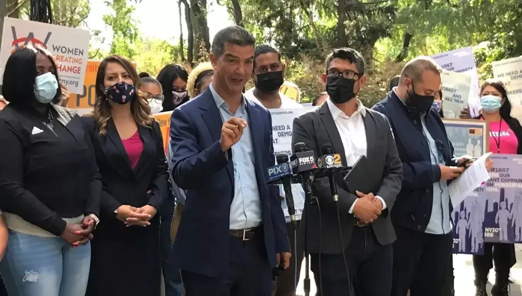 El concejal por el distrito 10 en el Alto Manhattan, Ydanis Rodríguez