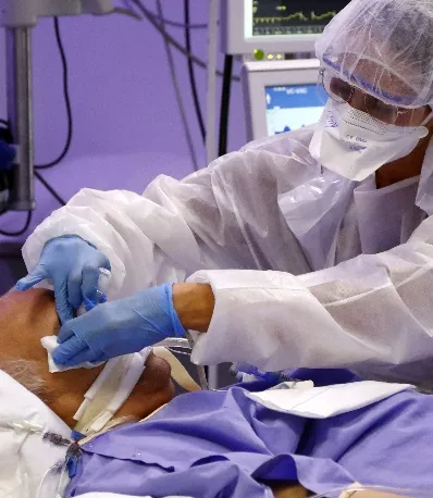 One day at the intensive care unit of the European Hospital of Marseille