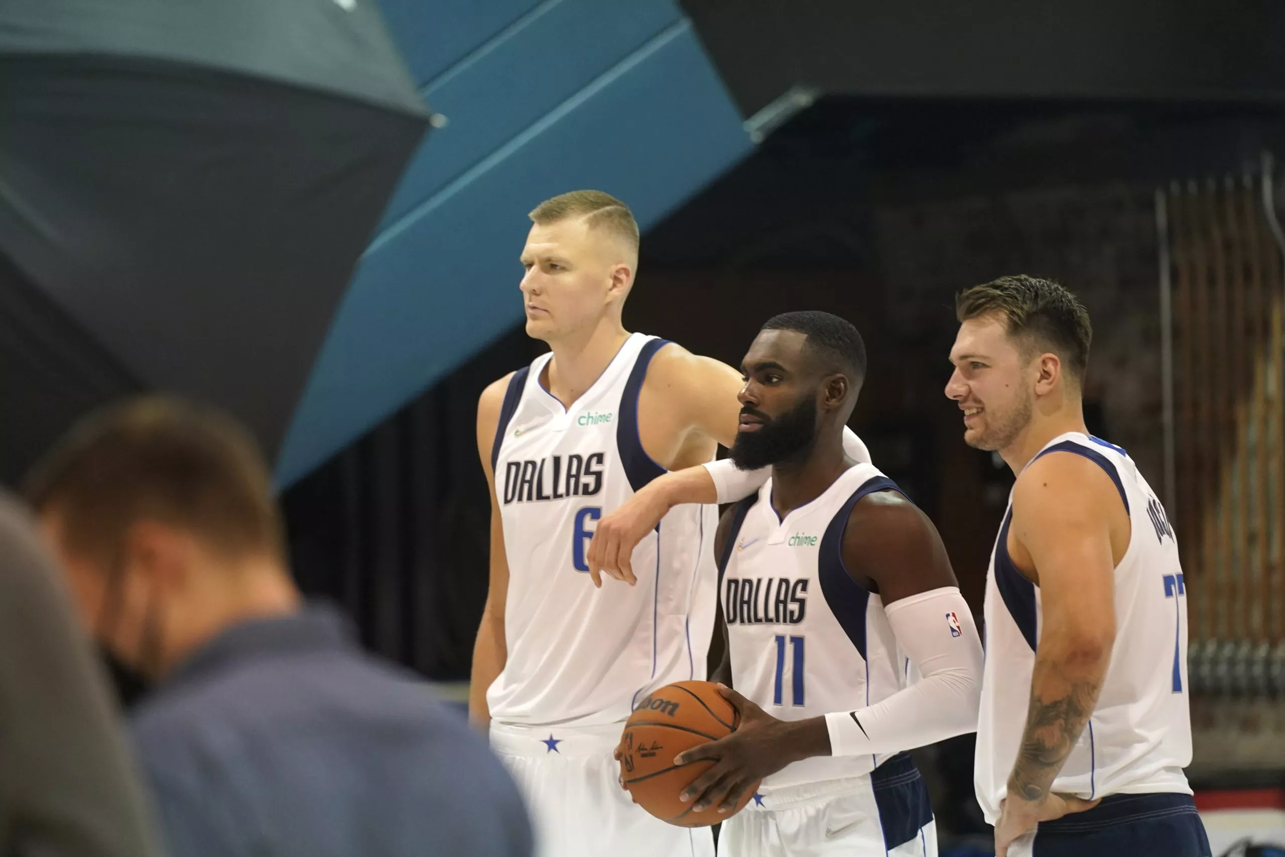 Kristaps Porzingis, Tim Hardaway Jr., Luka Doncic