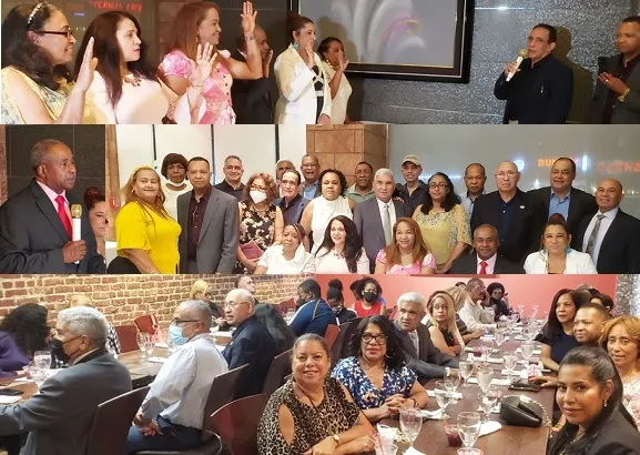 Juramentan nueva directiva filial CDP en NY (1)
