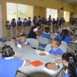 Así fue el primer día de entrega del almuerzo escolar para la Jornada Extendida/ Fotos: José de León