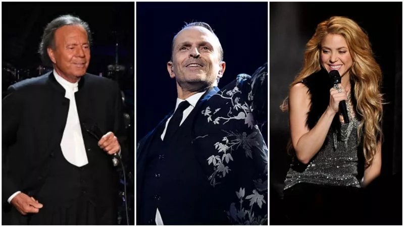 Julio Iglesias, Miguel Bosé y Shakira son algunos artistas que figuran en los Pandora Papers.