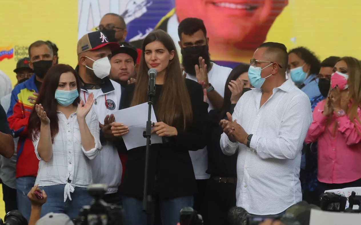 Manifiestan apoyo a empresario colombo-venezolano Alex Saab en Caracas