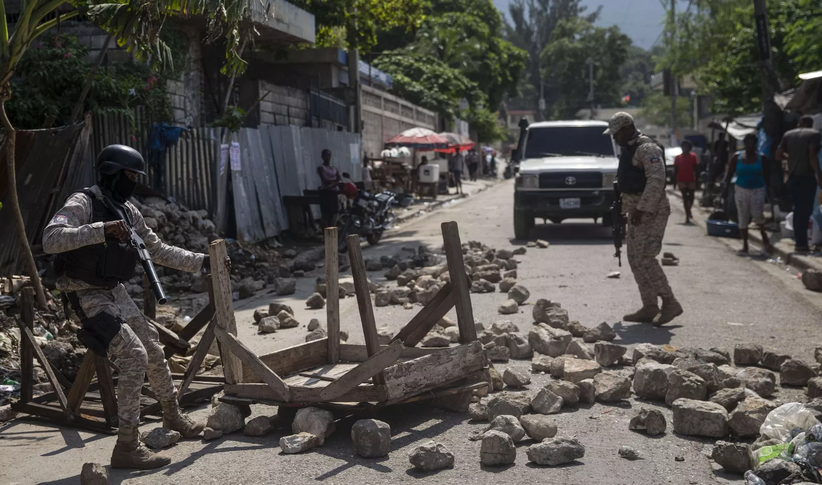 Haiti Security Strike