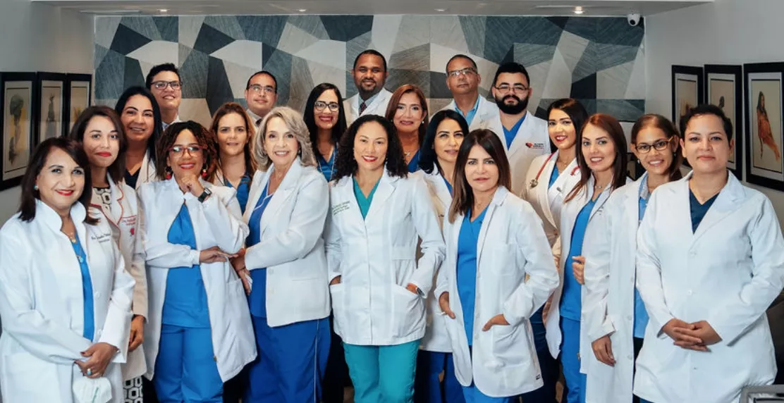 El equipo del HS Medical Center.