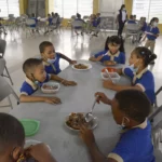 Así fue el primer día de entrega del almuerzo escolar para la Jornada Extendida/ Fotos: José de León