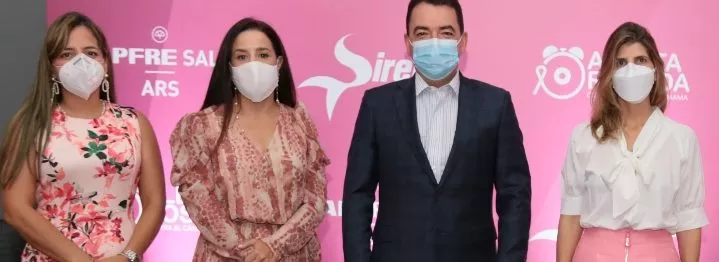 Natacha Quiterio, Doris Alburquerque, Andrés Mejía y Ana Ramos.
