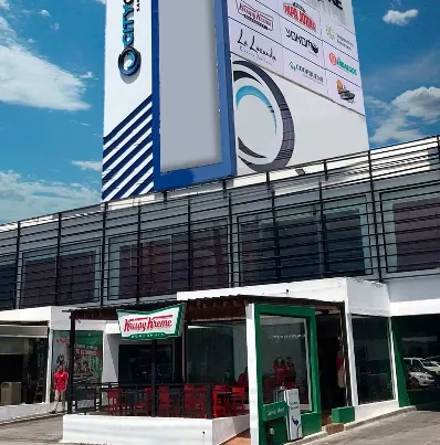 Fachada de la tienda.