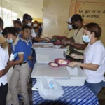 Así fue el primer día de entrega del almuerzo escolar para la Jornada Extendida/ Fotos: José de León