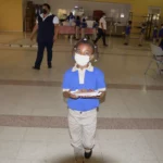 Así fue el primer día de entrega del almuerzo escolar para la Jornada Extendida/ Fotos: José de León