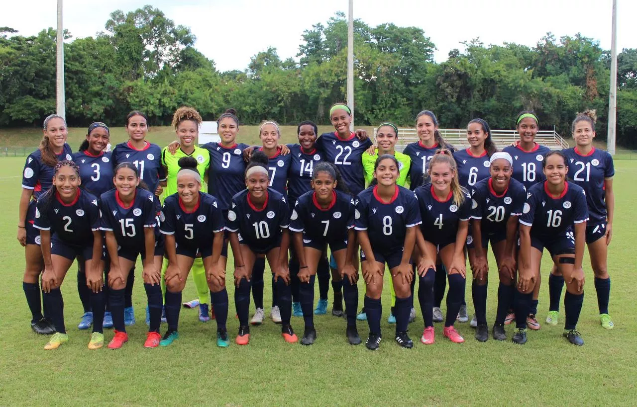 Jugadoras de la selección femenina de fútbol