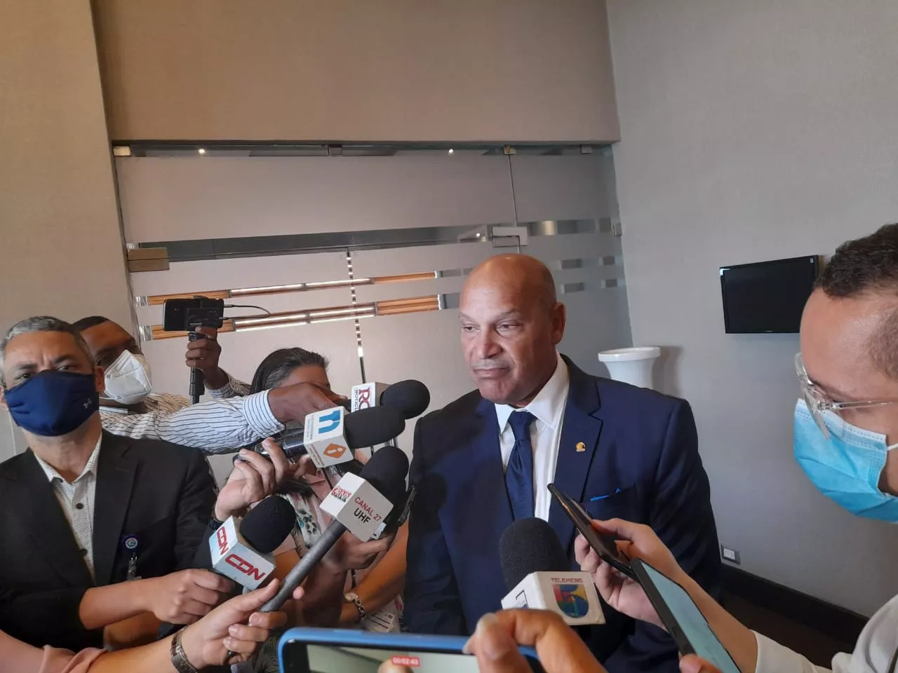 Eliseo Cristopher, presidente de la Confederación Dominicana de Micro, Pequeñas y Medianas Empresas de la Construcción Inc., (Copymecon) favoreció la eliminación de las exenciones fiscales a grandes empresarios