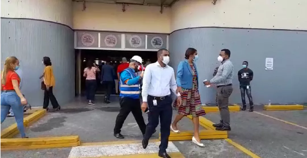 evacuacion de empleados