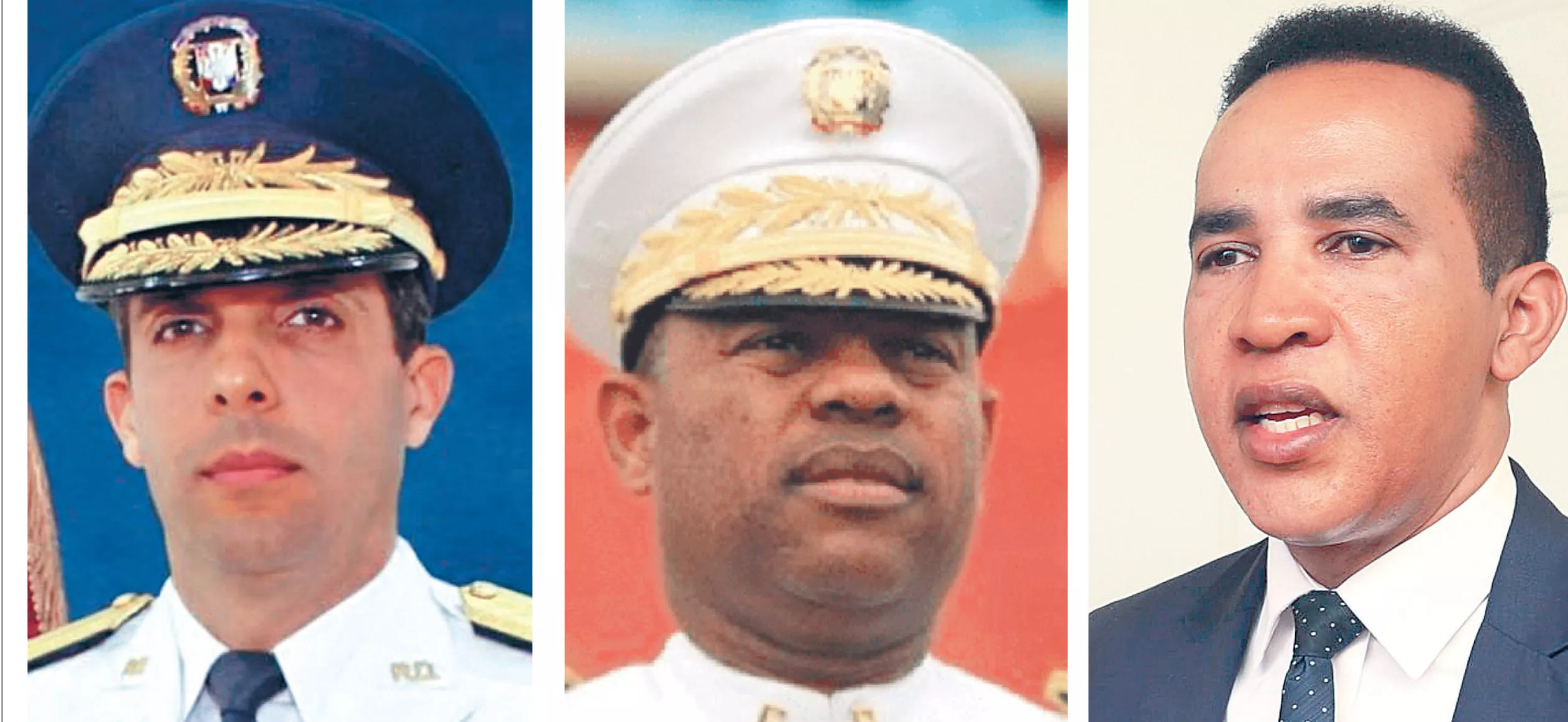Juan Carlos Torres Robiou, Boanerges Reyes Batista y Julio Camilo de los Santos Viola
