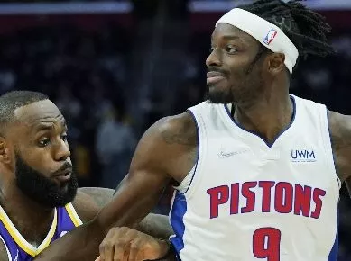 Lakers Pistons Basketball