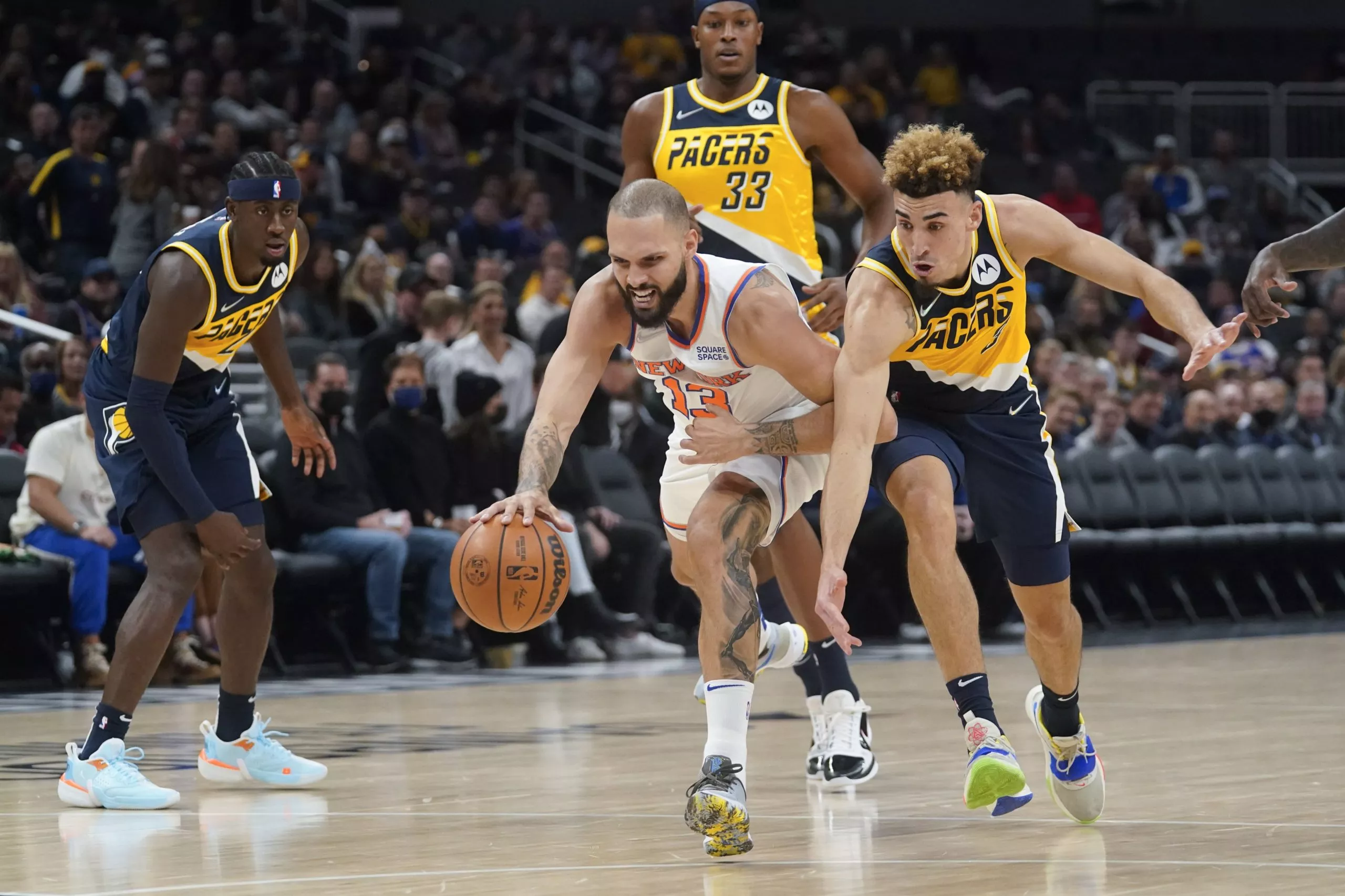 Knicks Pacers Basketball