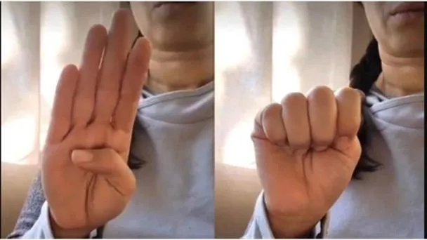 Tik Tok -seña-secuestradores