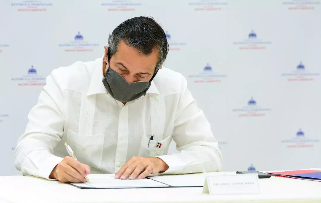 Orlando Jorge Mera, ministro de Medio Ambiente.