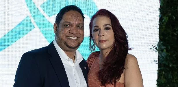Mañón Alcántara y Vianela Brugal.
