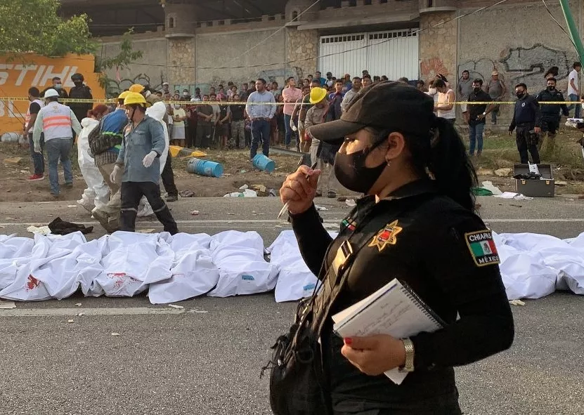 Chiapas, accidente